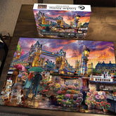 Puzzle en bois de 1000 pièces - Avenue de Londres